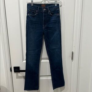 MOTHER Women's Dark Blue The Insider‎ Ankle Jeans Size 26